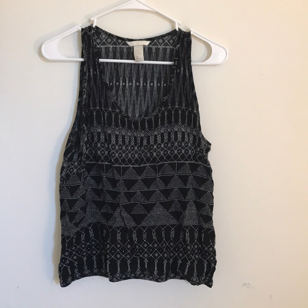 Aztec Print Tank Top